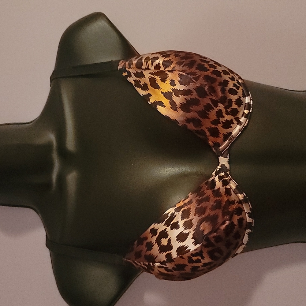Leopard Push Up Bra